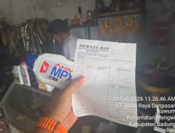 Bungkam Soal Oli Palsu? Sikap Gusti Putu Artha Dipertanyakan, Anak Diduga Pakai LPG Subsidi