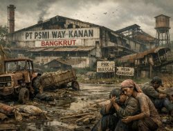 TERANCAM TUTUP!* *PABRIK GULA PSMI WAY KANAN DI UJUNG TANDUK*,*PETANI MENANGIS, RIBUAN BURUH TERANCAM KELAPARAN*