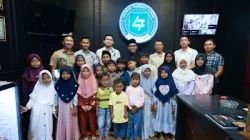 ” Santunan Anak Yatim ” Wujud Syukur Gedung Baru, Satuan Reserse Kriminal ( Satreskrim ) Polres Jember Santuni Anak Yatim Piatu