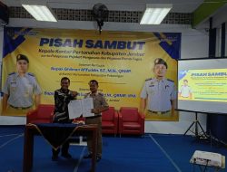 ” Pisah Sambut ” Tongkat Estafet Kepemimpinan Kepala Kantor Pertanahan Resmi Berganti Kepada Yang Baru