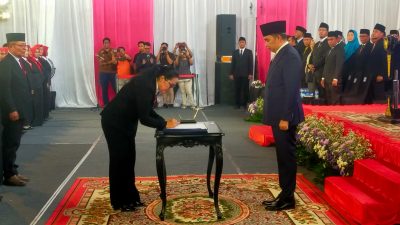 Ratusan Kepala Sekolah Resmi Dilantik Bupati Jember, Untuk Target Terobosan Pendidikan di Jember