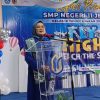 ” Terbang Tinggi Raih Langitmu ” Tema Acara Pelepasan Siswa Kelas IX di SMP Negeri 11 Jember